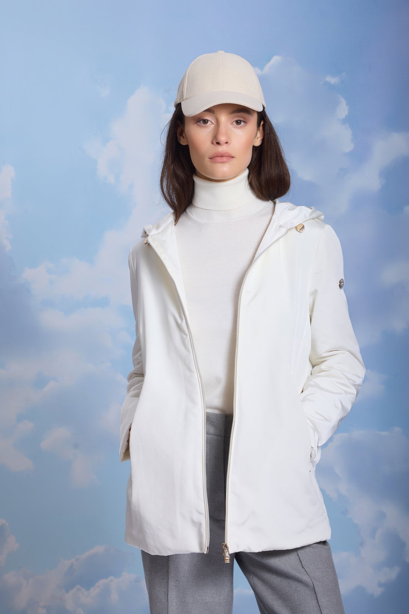 Geacă de damă SNOW snow white