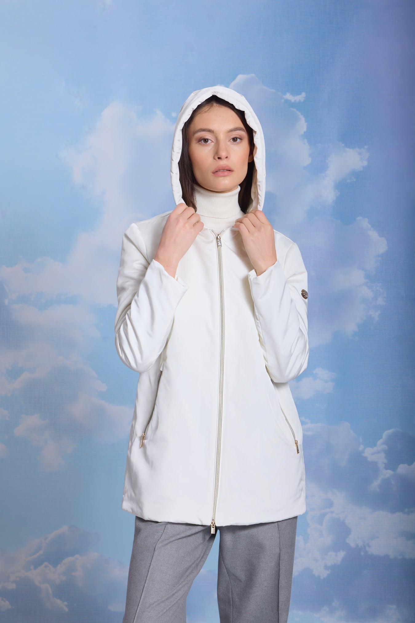 Geacă de damă SNOW snow white