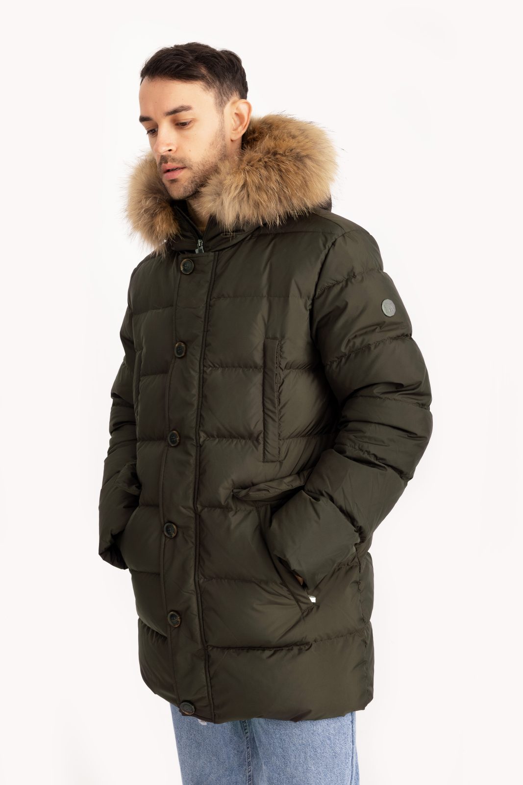 Geacă pentru Bărbați DANIO Khaki