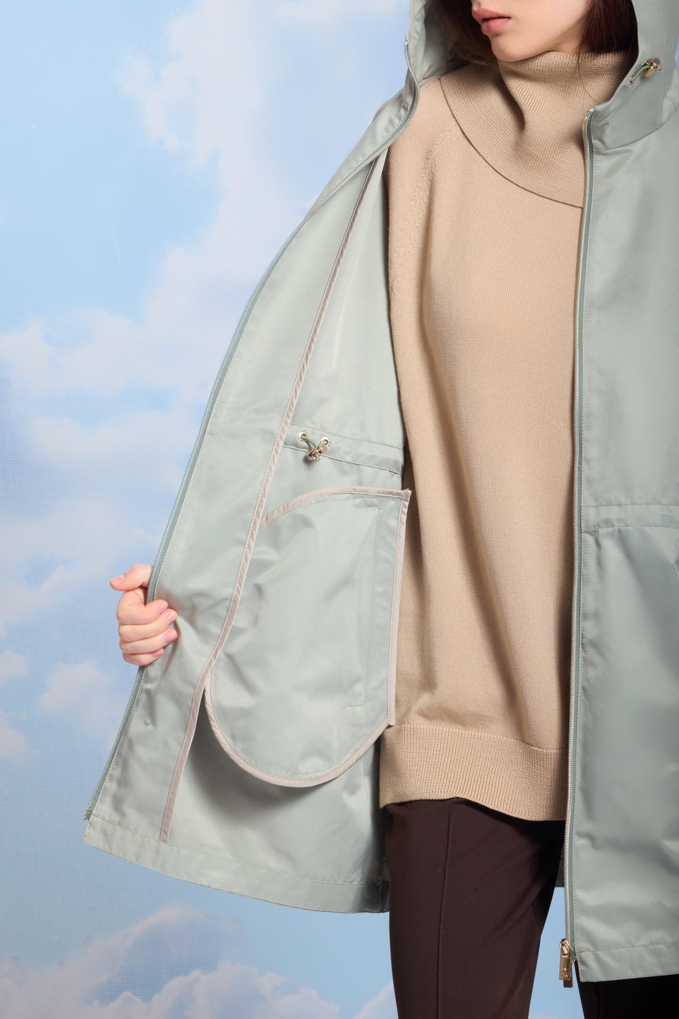 Geacă de damă HOLLY seagrass