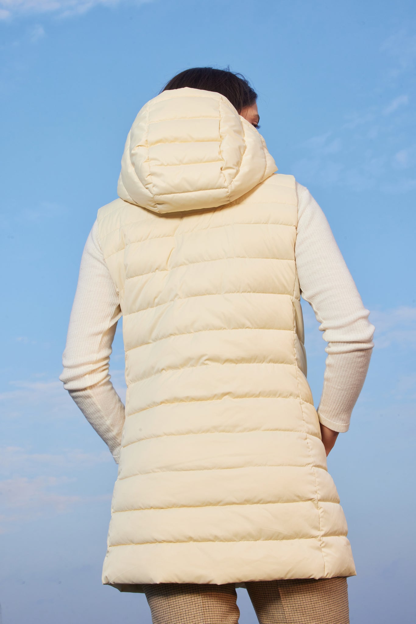 Жилет женский VESTA беленый песок