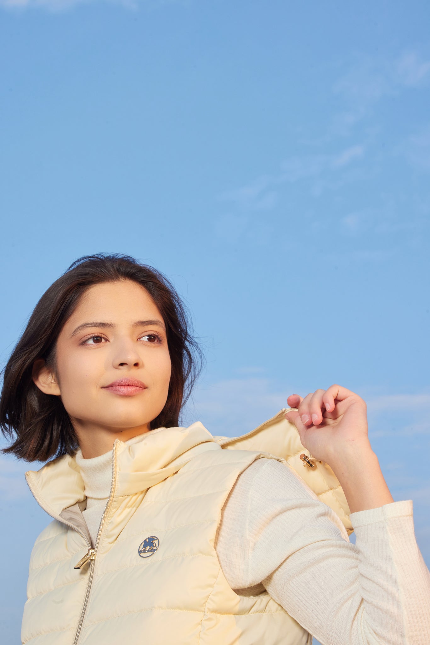 Жилет женский VESTA беленый песок