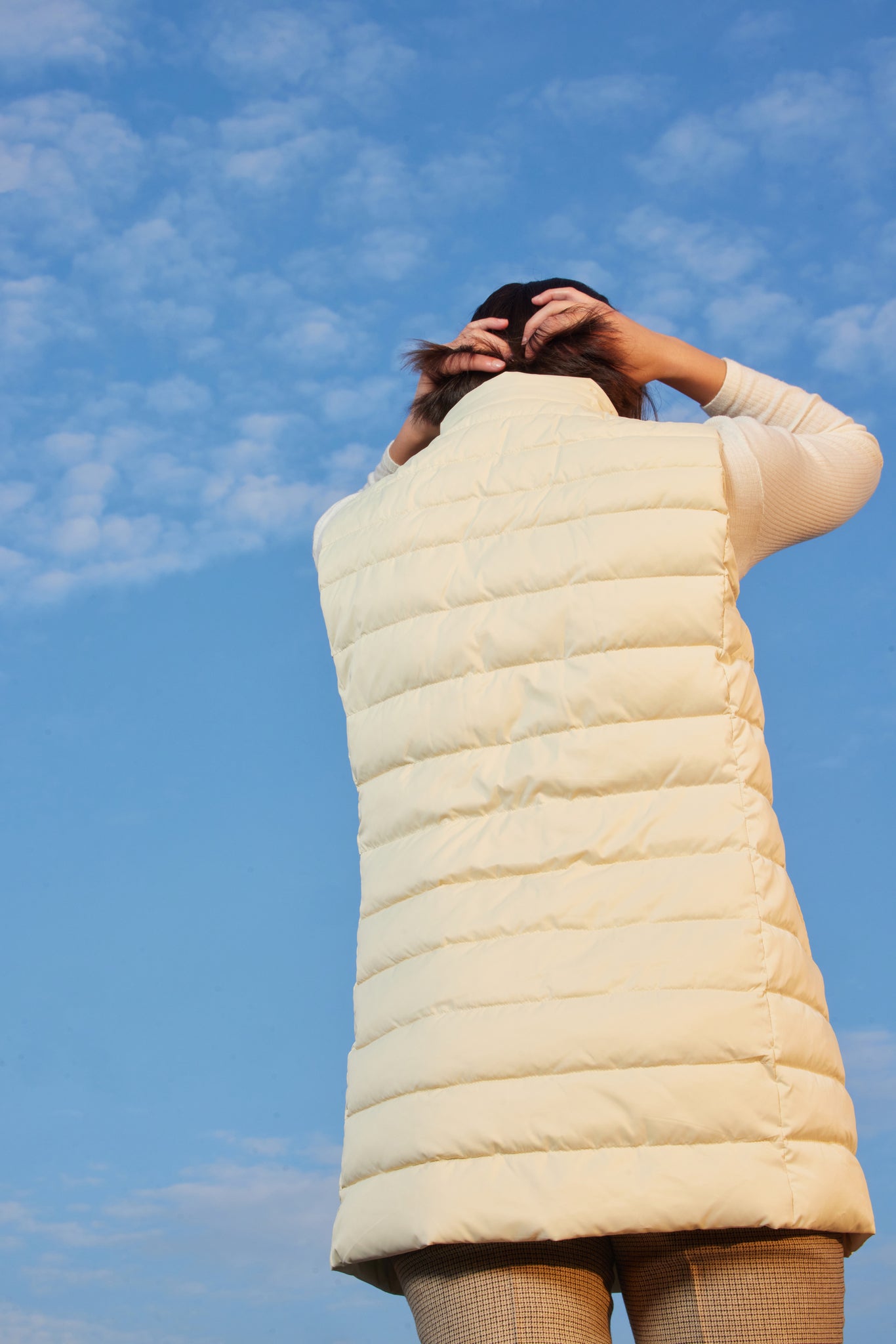 Жилет женский VESTA беленый песок