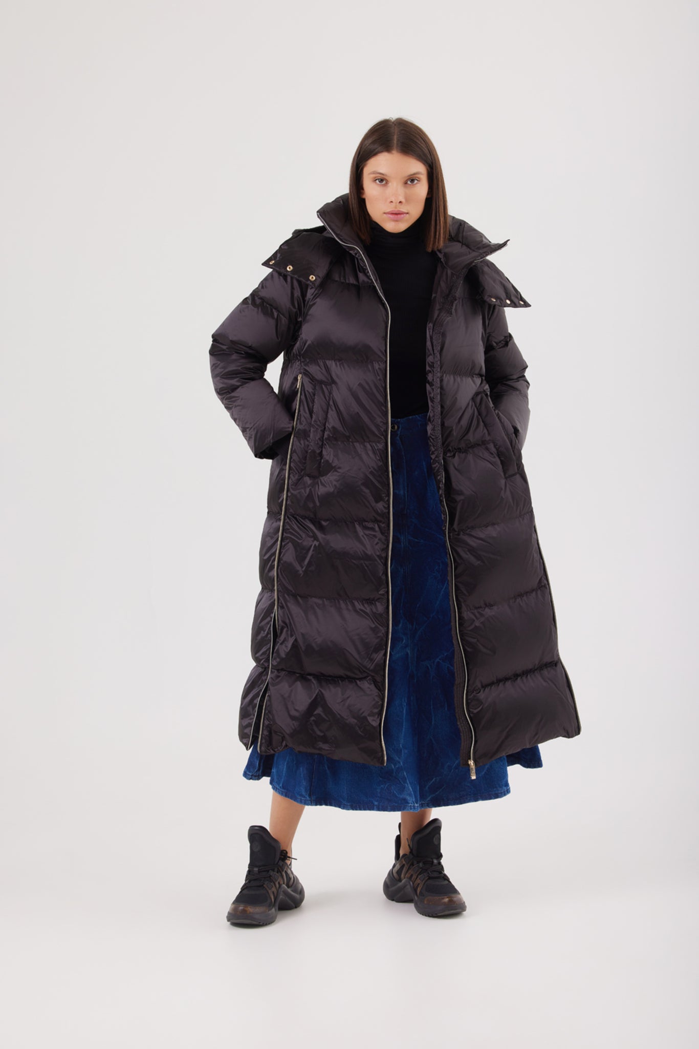 Palton de damă VENERA black