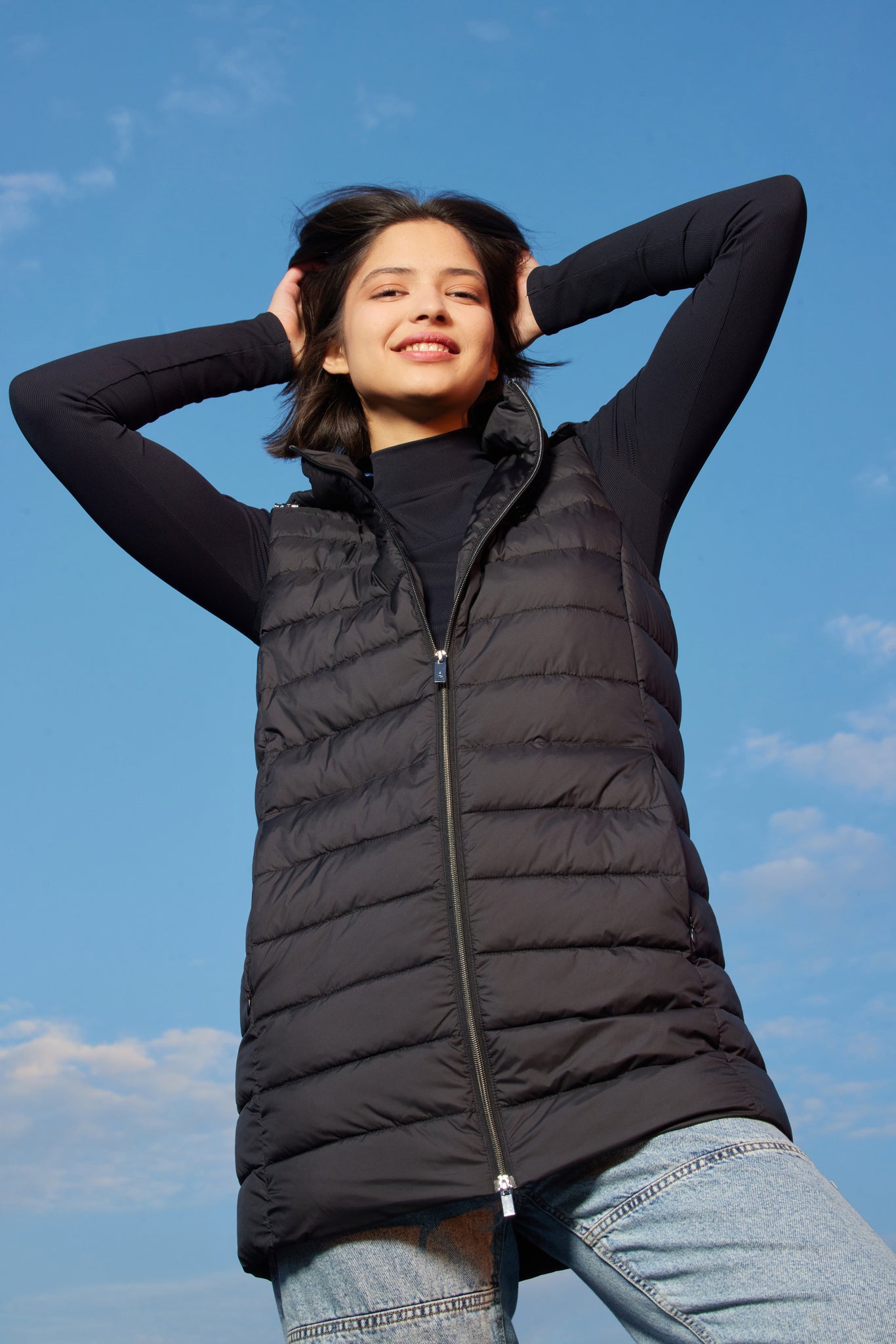 Vestă de damă VESTA black