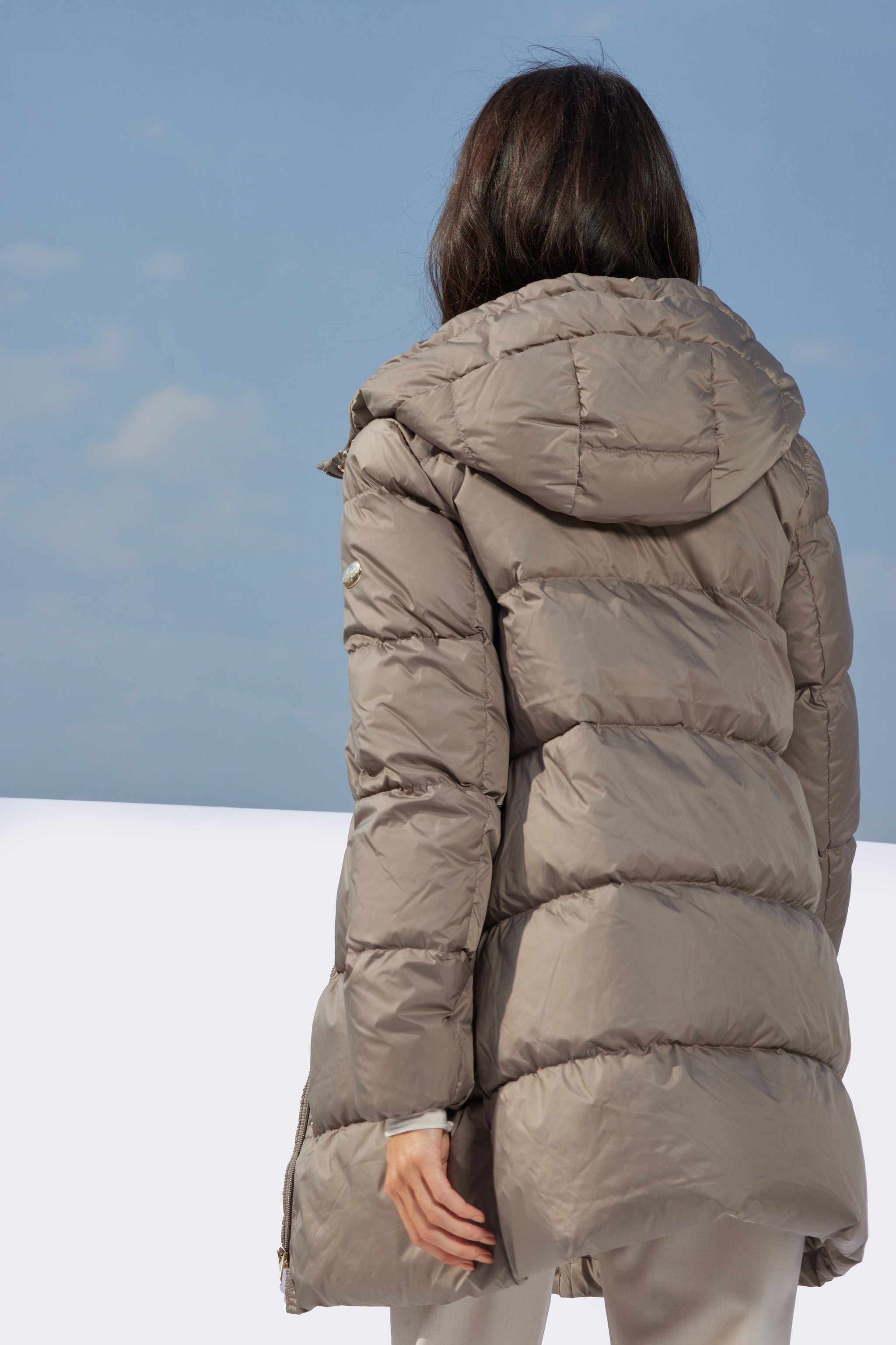 Geacă de damă ASSA dark beige