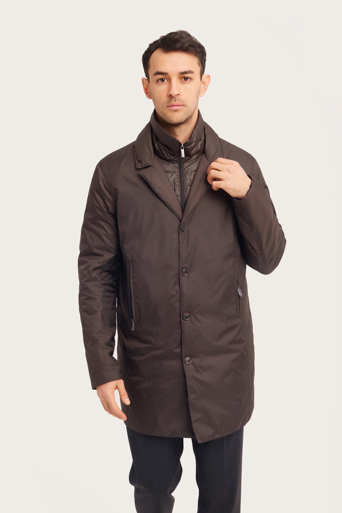 Palton pentru Bărbați CASSIMO brown