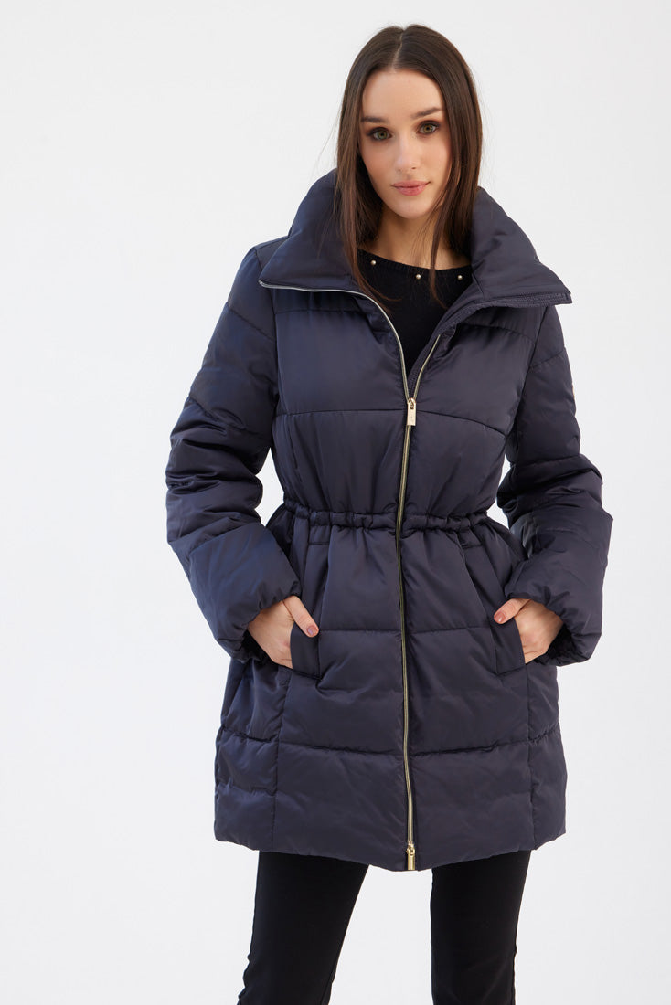 Palton de damă SIA dark navy