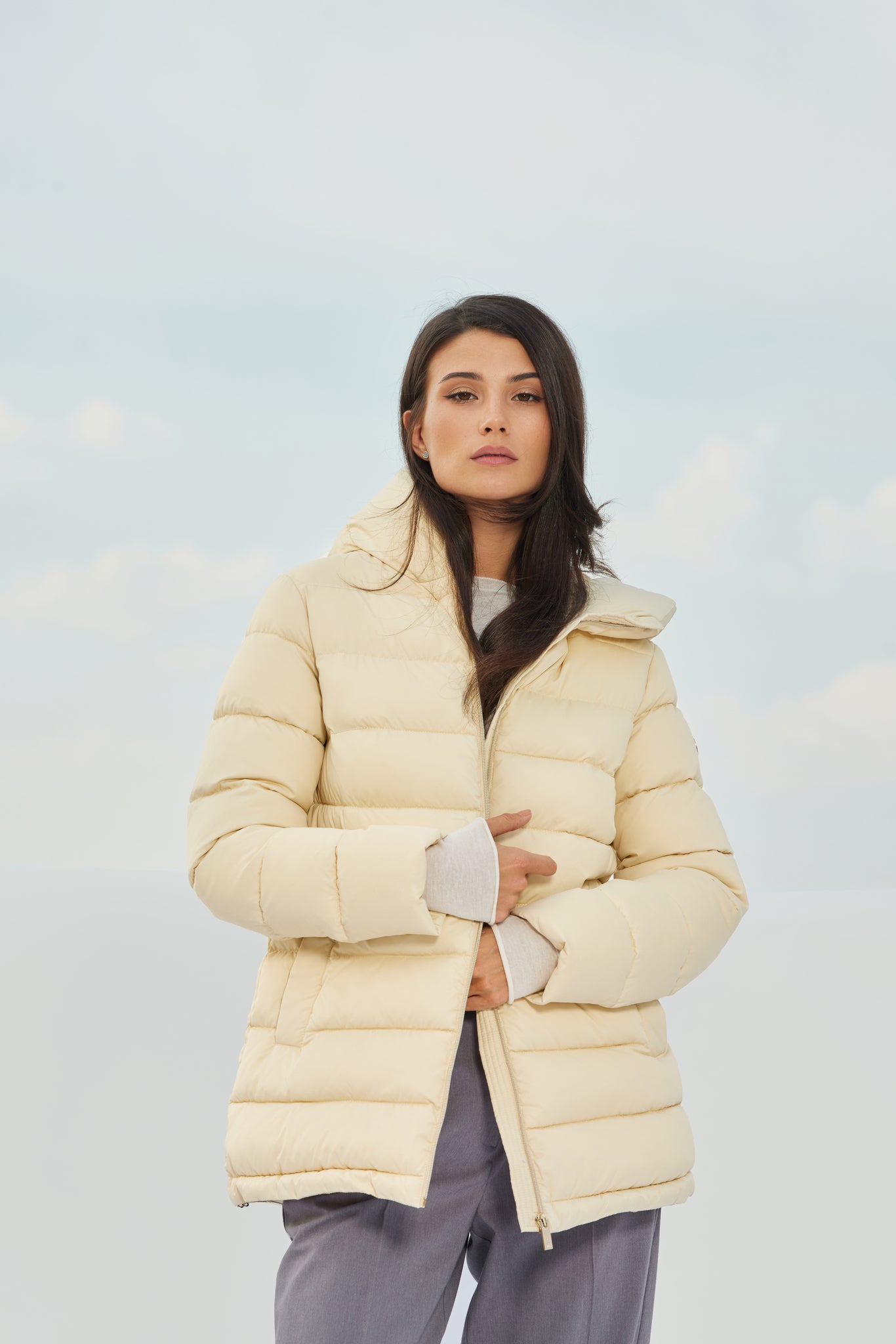 Geacă de Damă UNA bleached sand