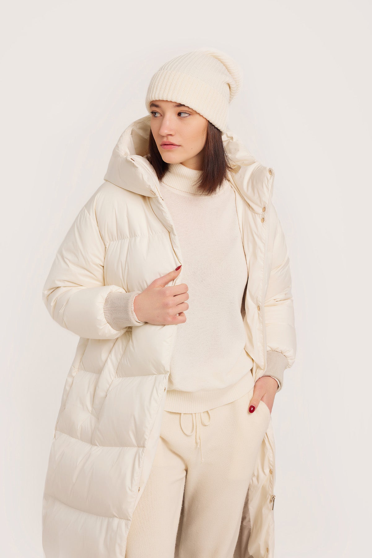 Palton de dama BALENA gardenia