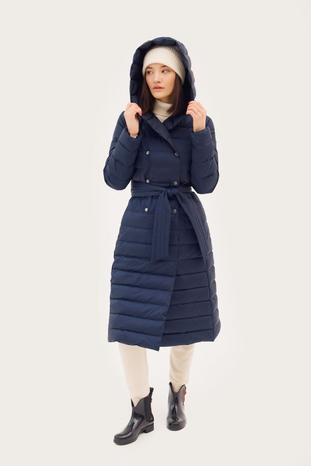 Palton de Damă JULIA navy
