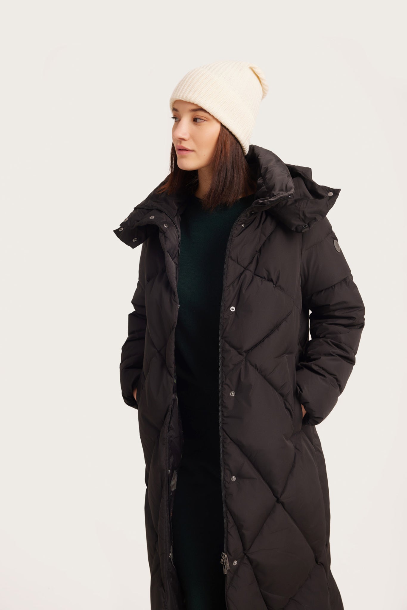 Palton de dama MARSALA black