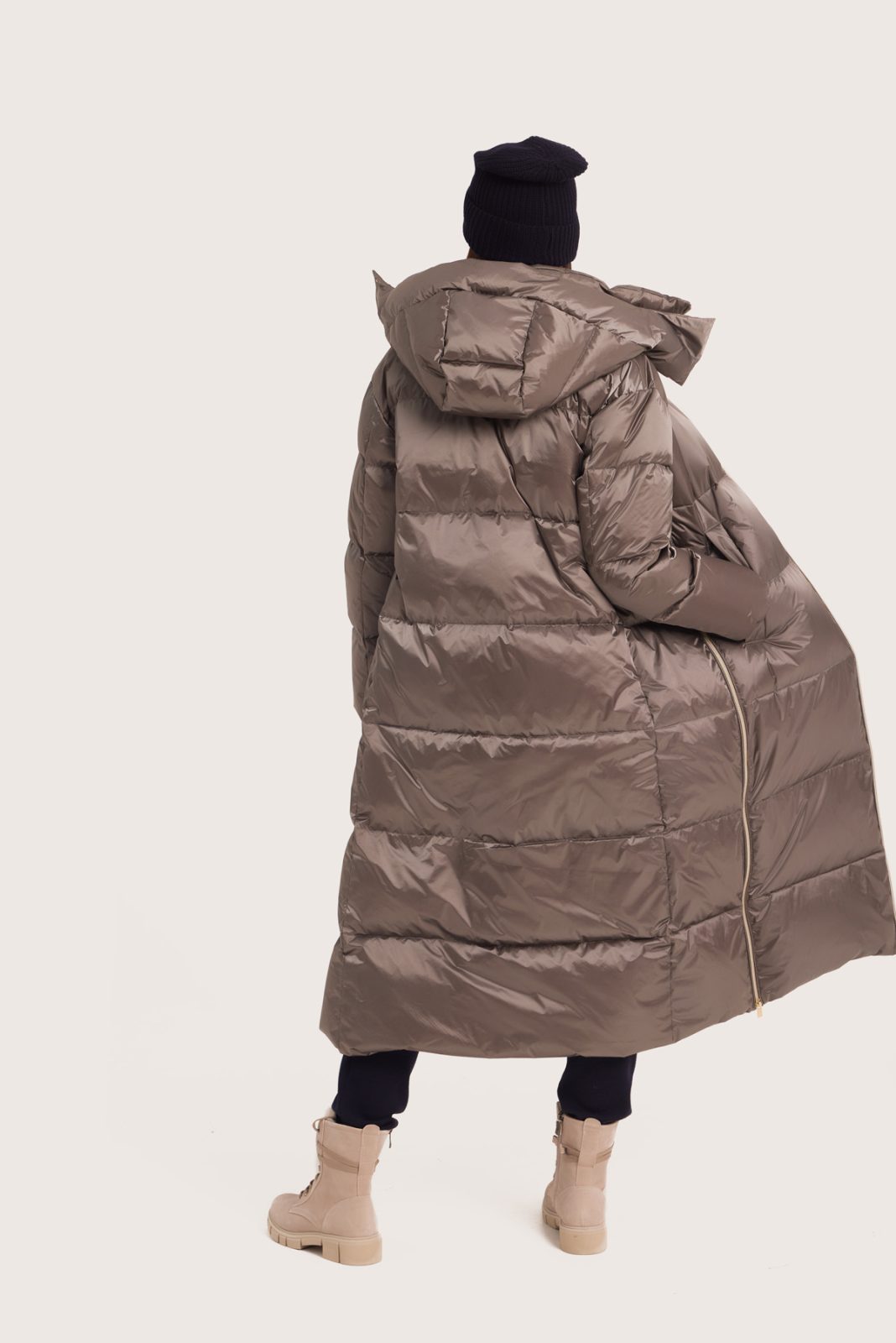 Palton de damă VENERA frost grey