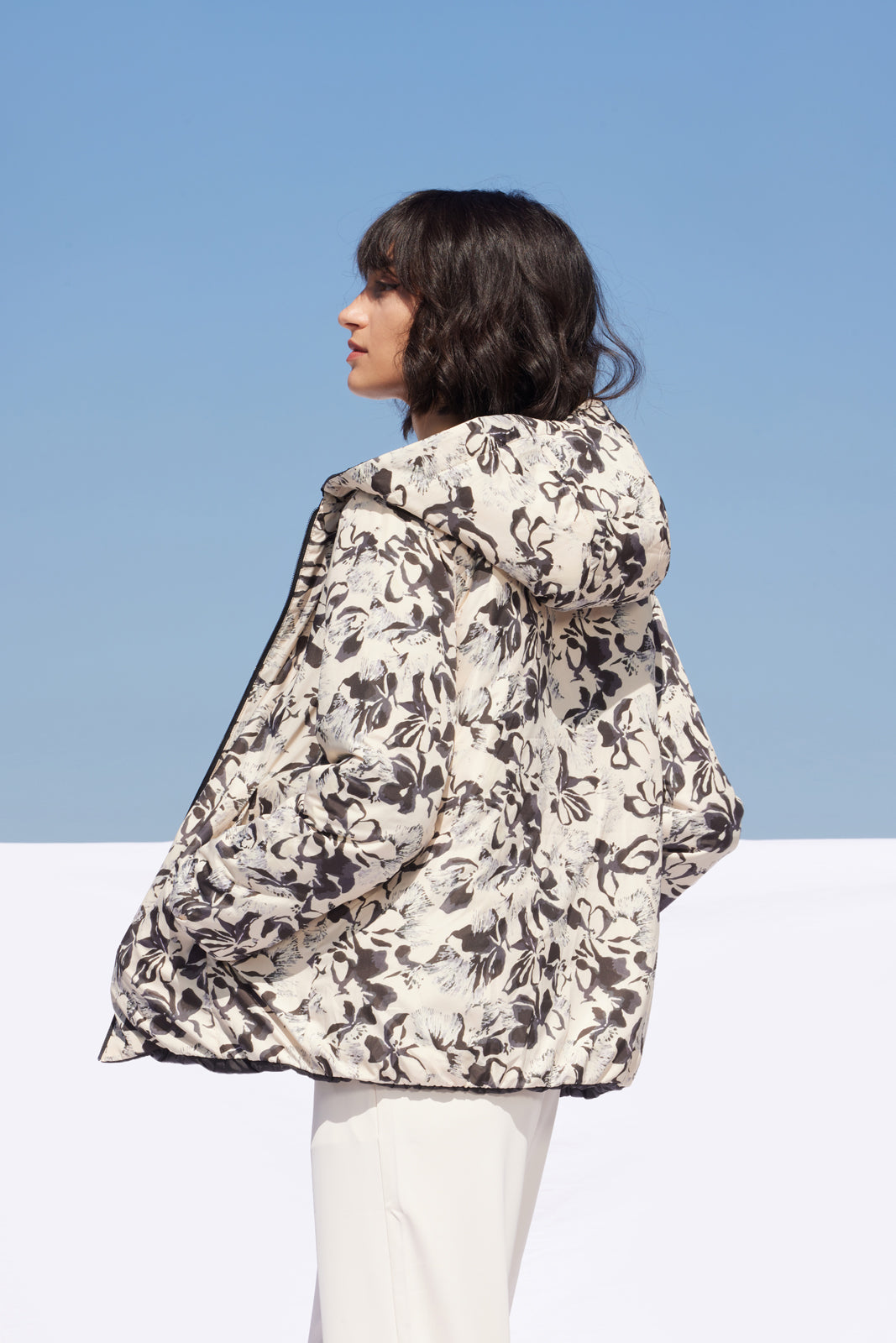 Geacă damă OBI – black / reverse print