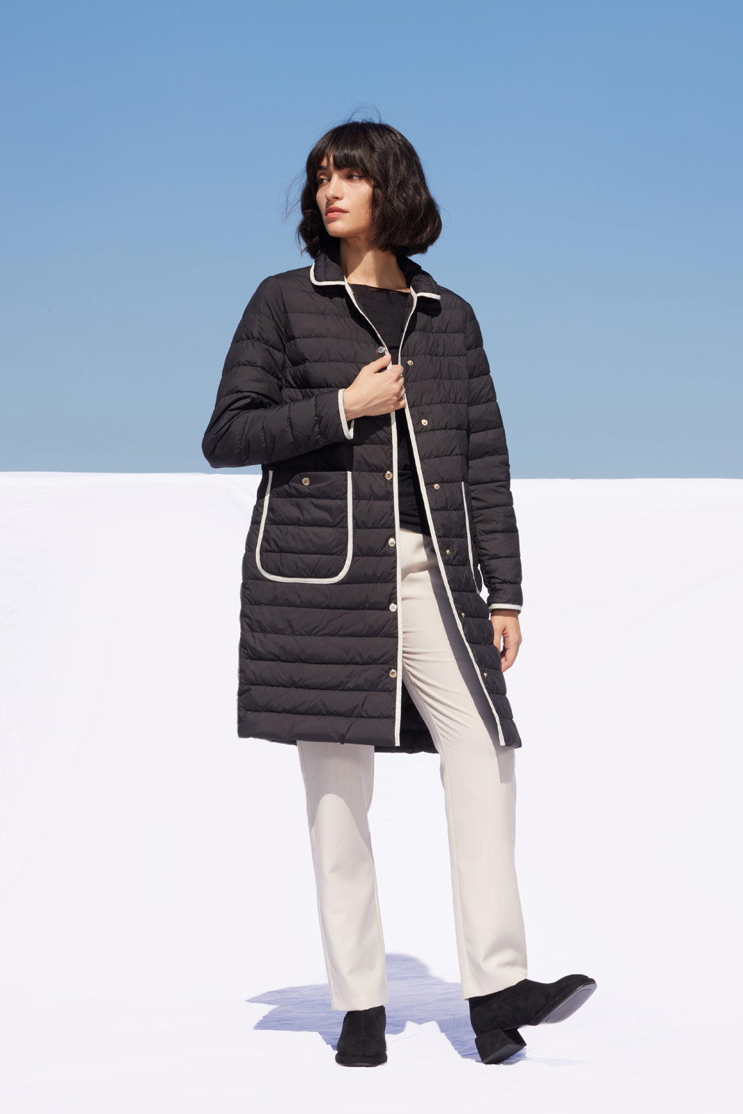 Geaca de damă DL004-4 F black