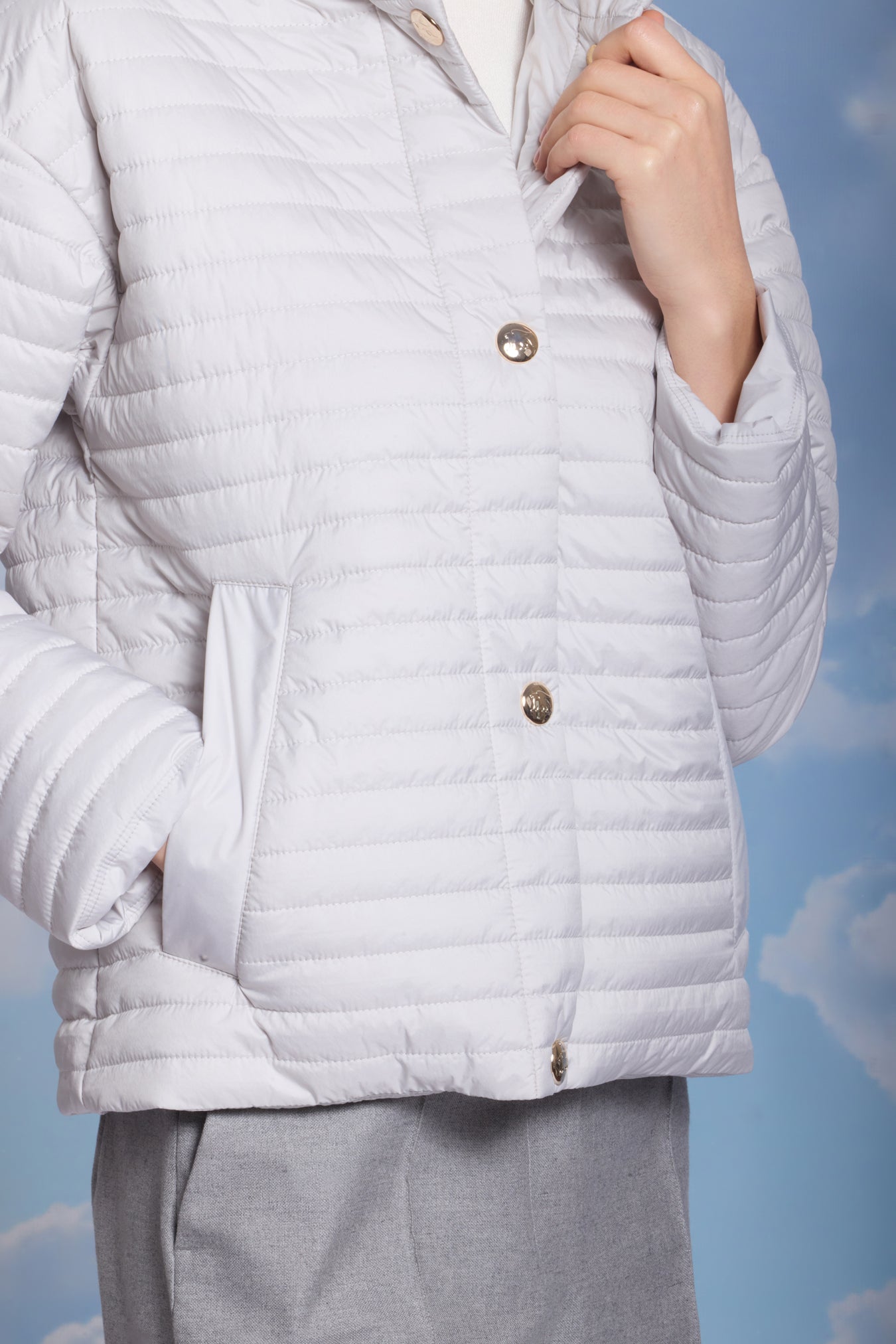 Geacă de damă ELINA grey violet