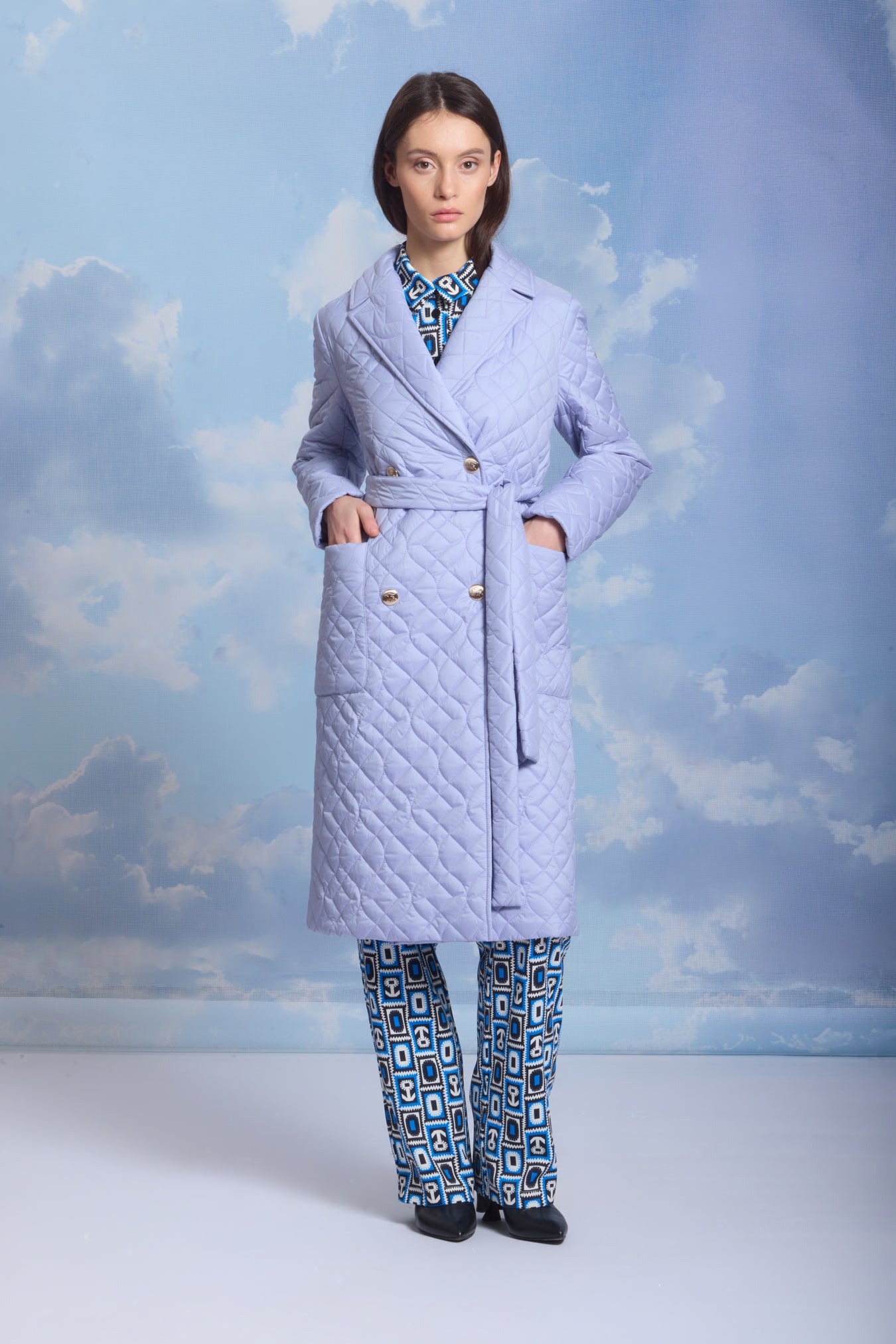 Palton de dame BLUE aleutian