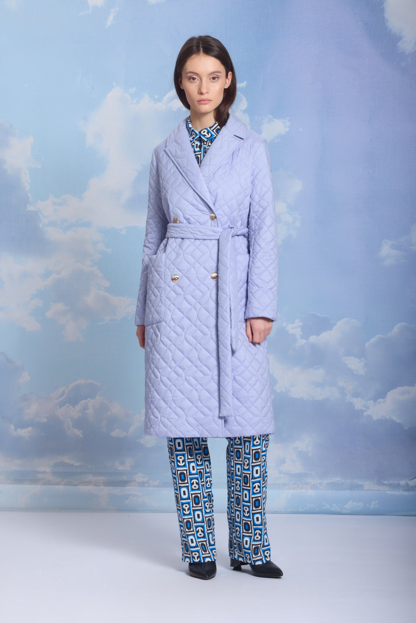 Palton de dame BLUE aleutian