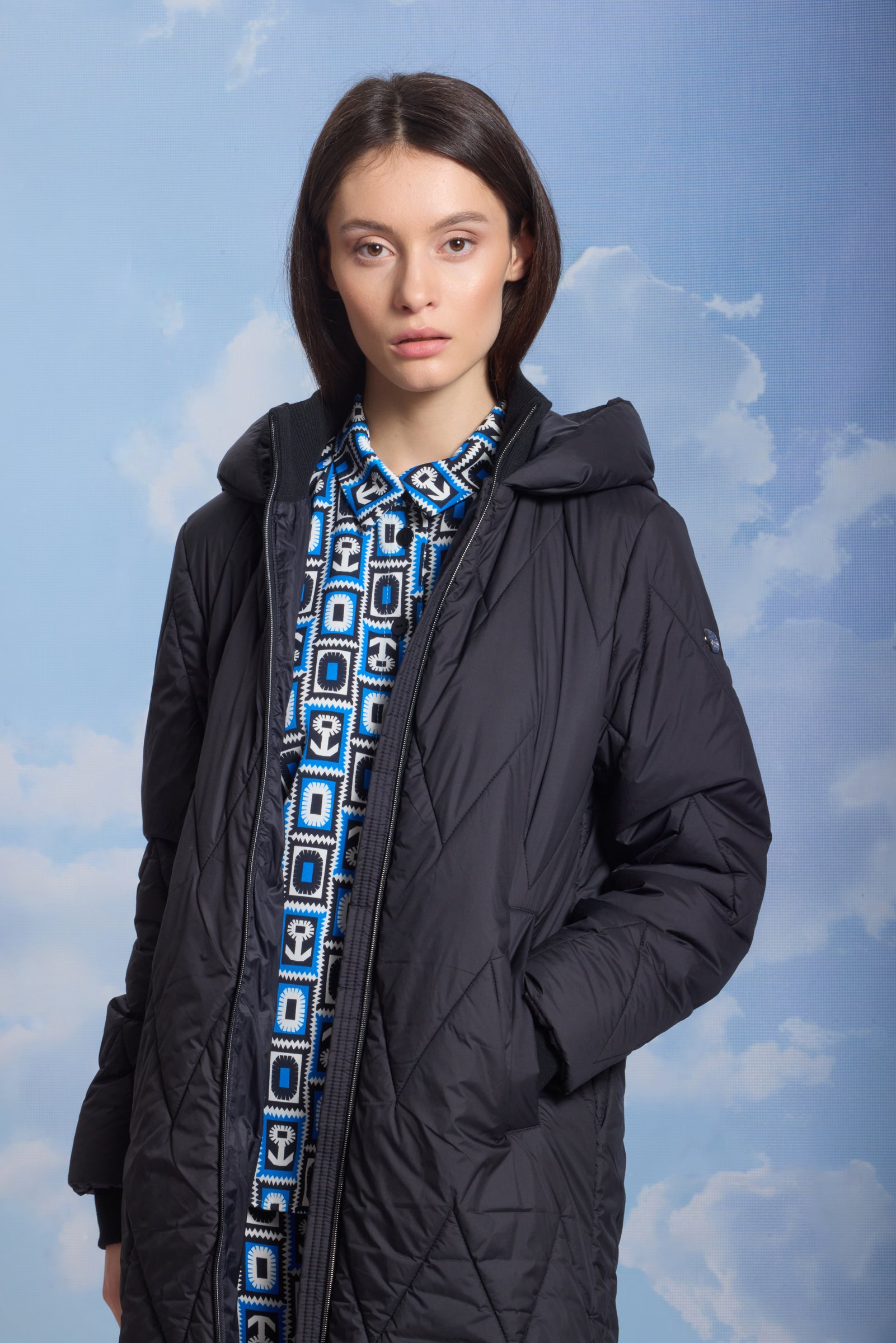 Palton de damă MALIA black