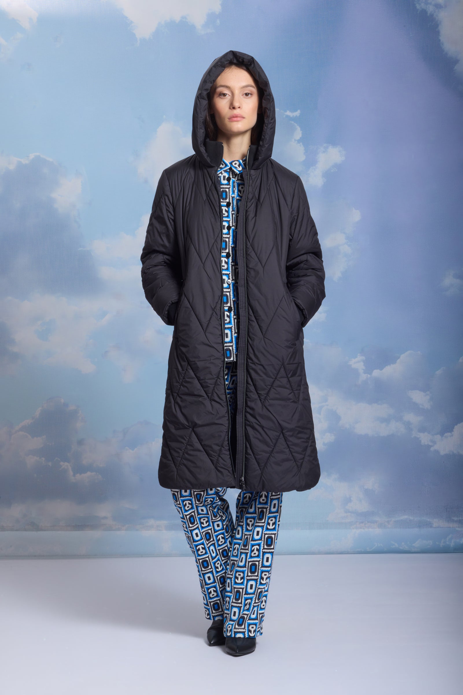 Palton de damă MALIA black