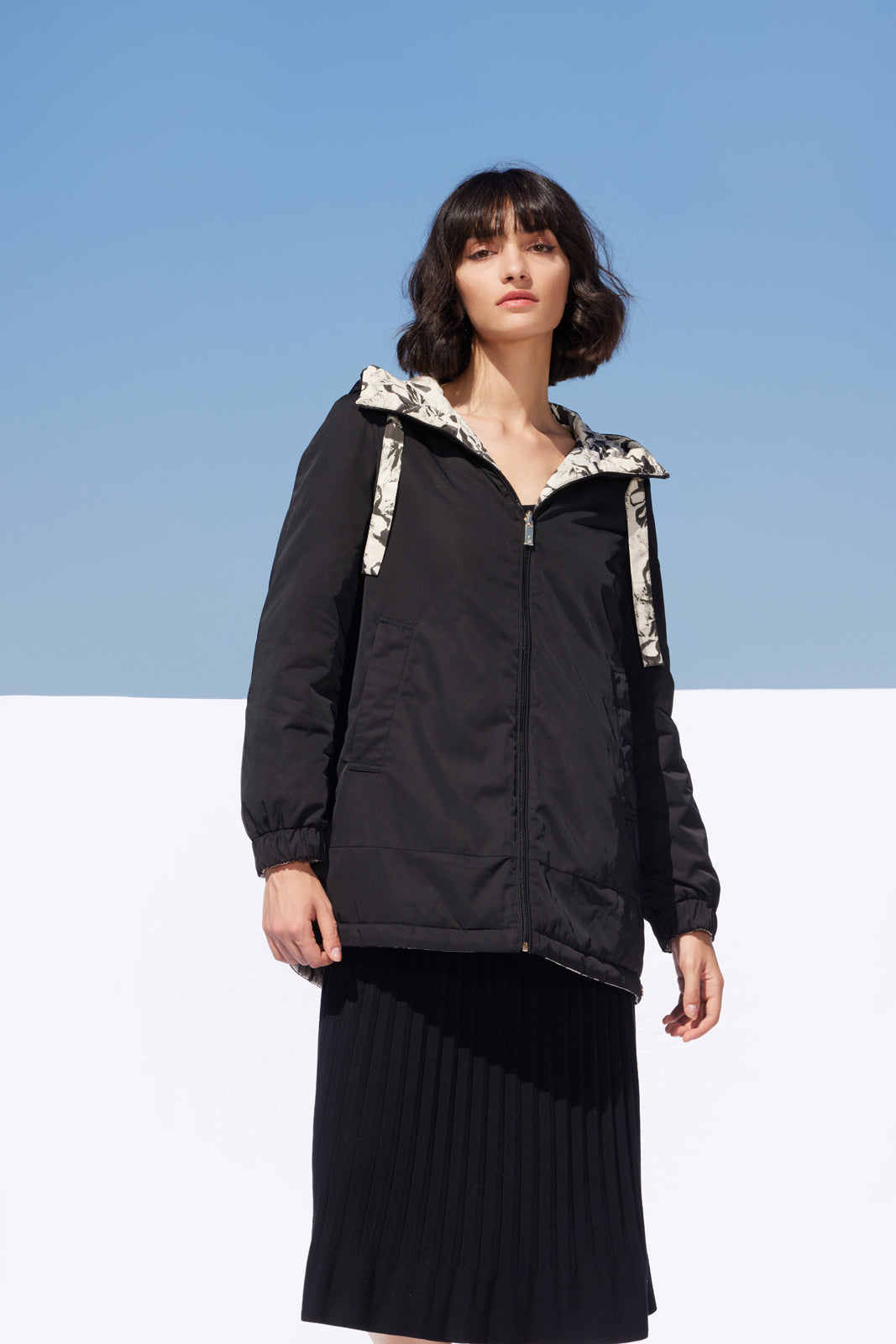 Geacă damă ODILA – Black / Print