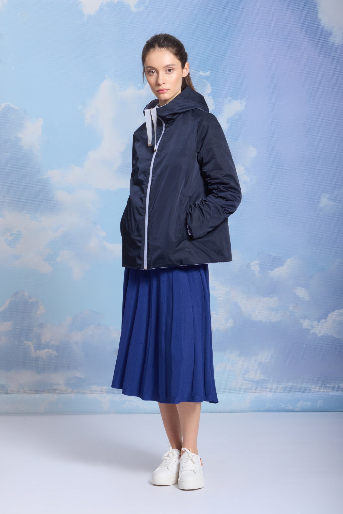 Geaca de dame AKVA aleutian/reverse dark navy