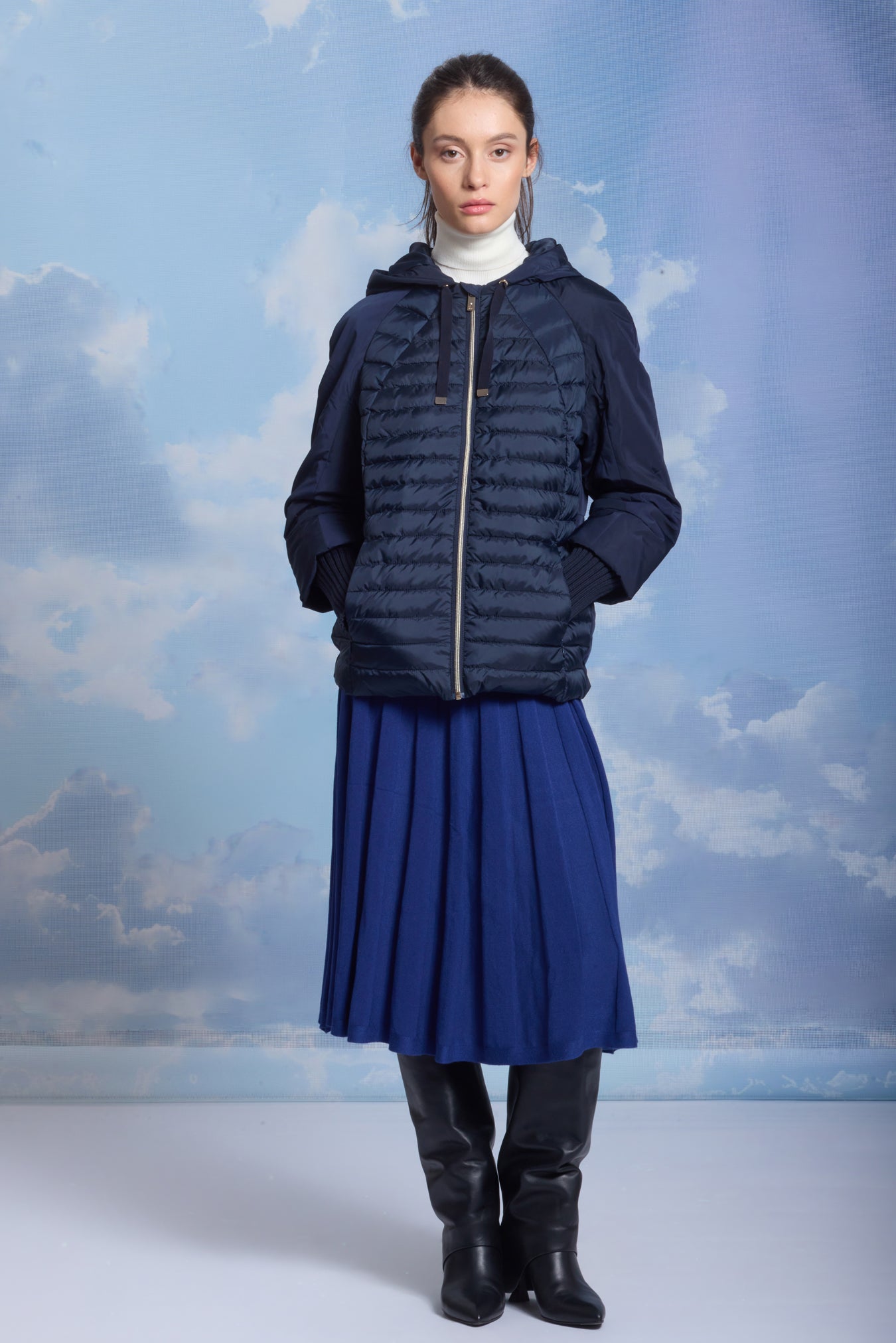 Geacă damă MANGO, navy