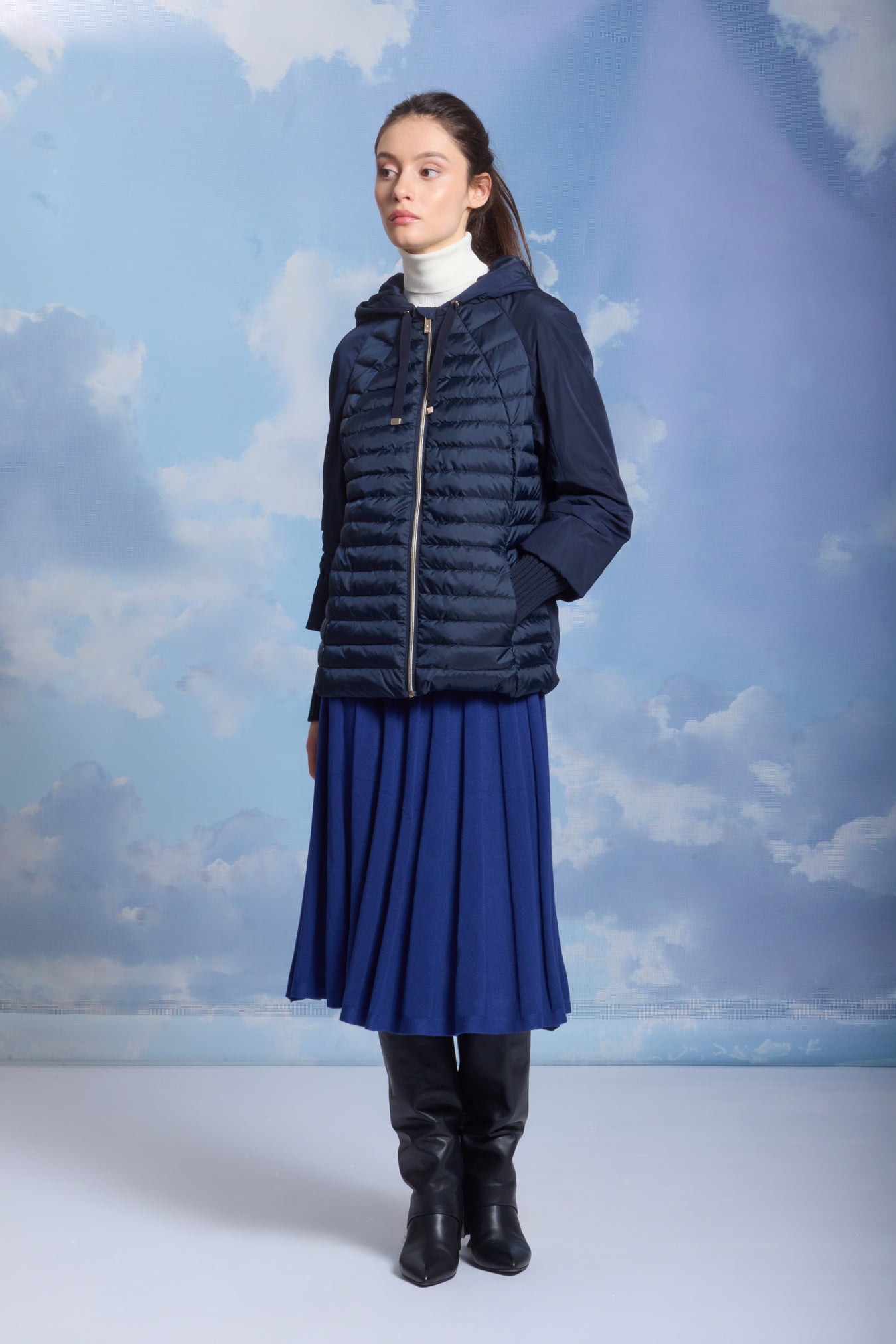 Geacă damă MANGO, navy