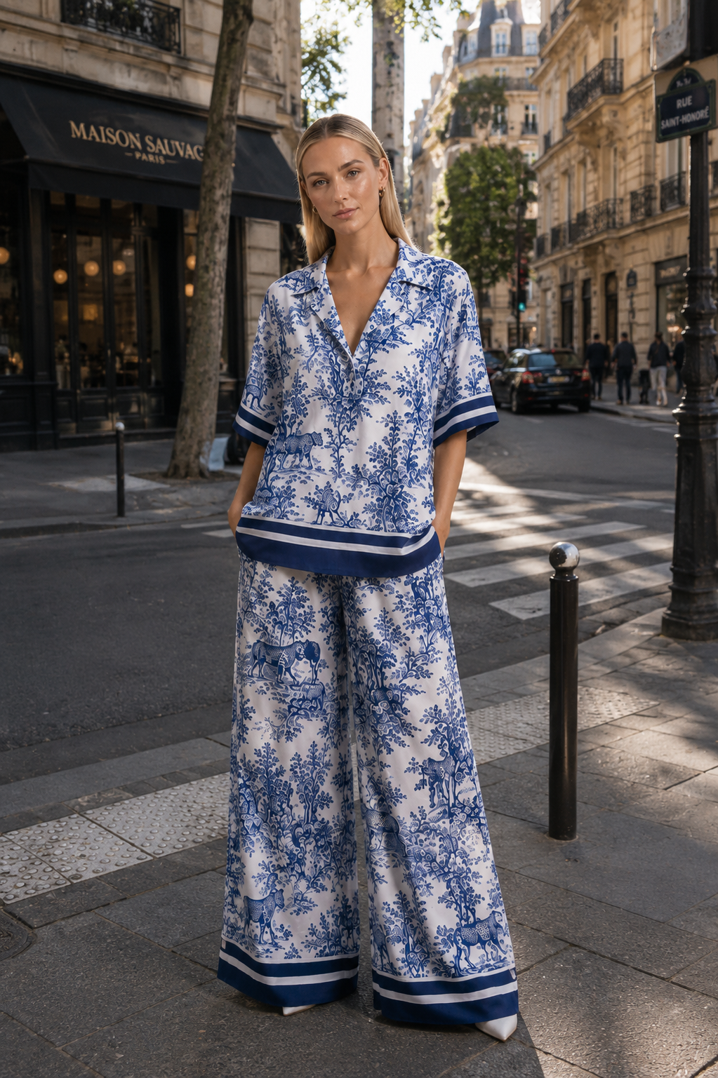 Set damă SAFARI blue