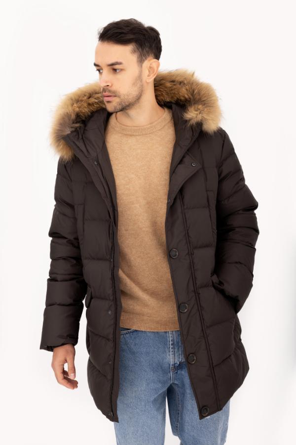 Geacă pentru Bărbați DANIO Brown