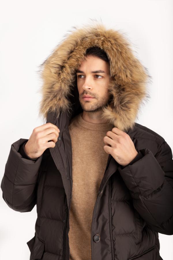 Geacă pentru Bărbați DANIO Brown