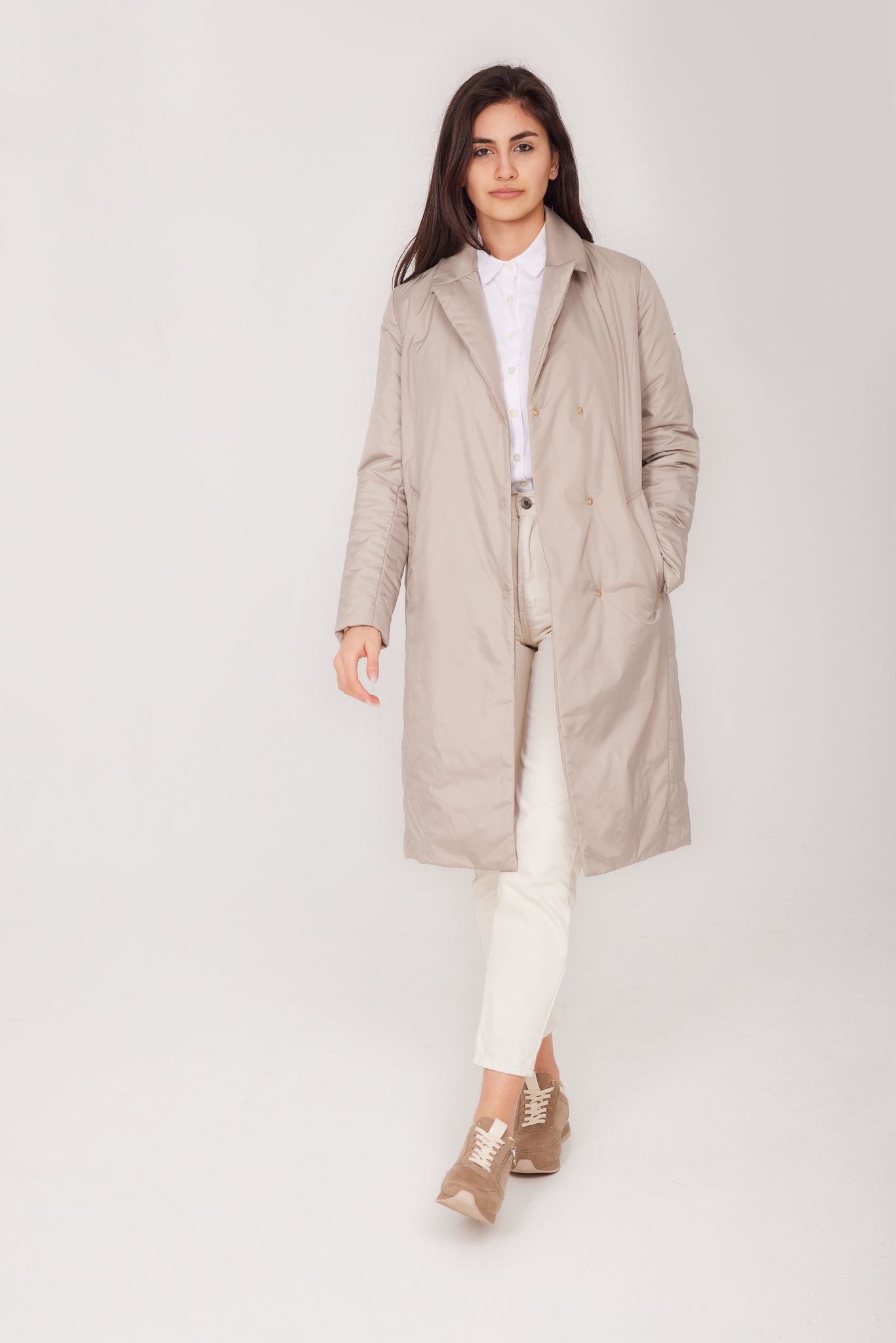 Palton damă VIKI, stucco