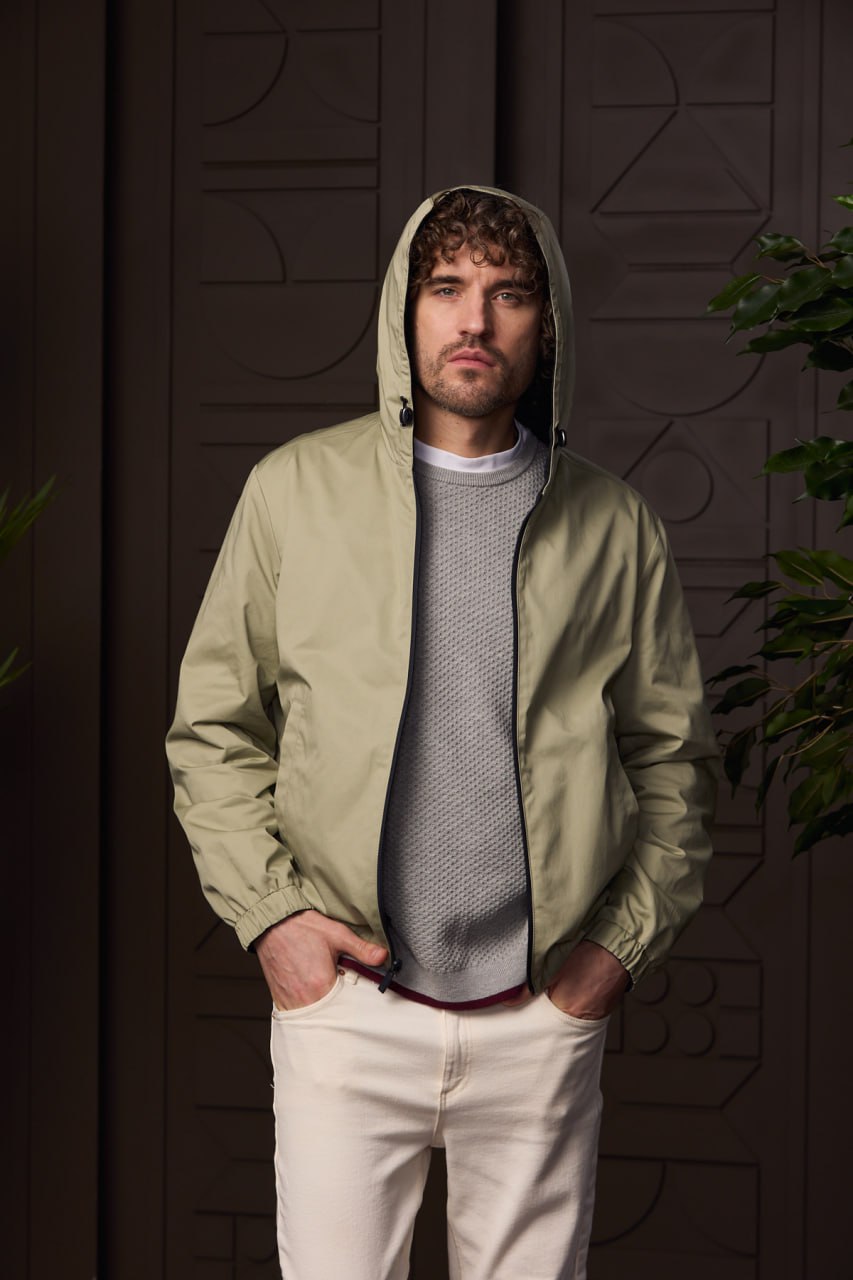 Geacă pentru bărbați SIMON navy/reverse seagrass