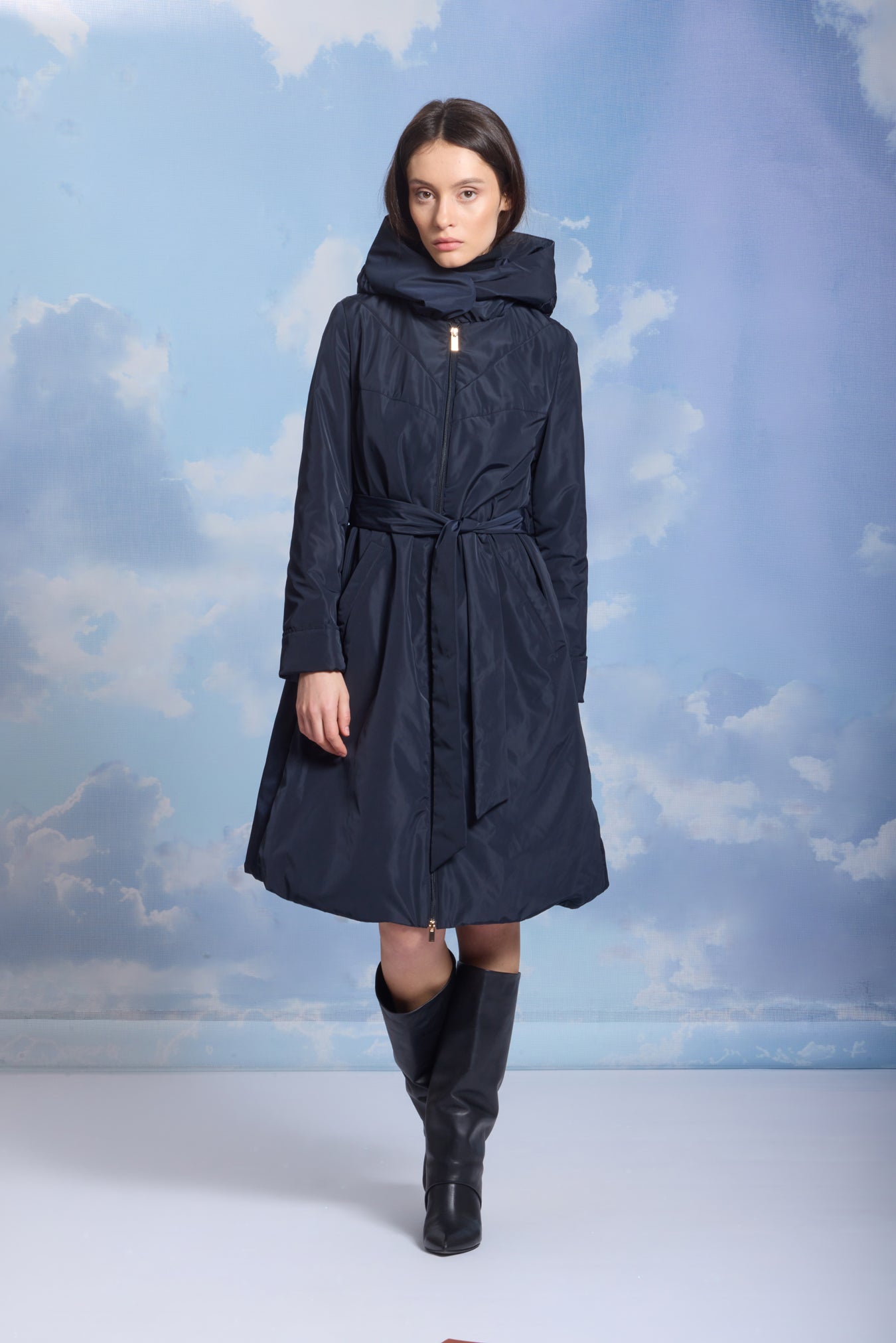 Palton de damă RADA navy