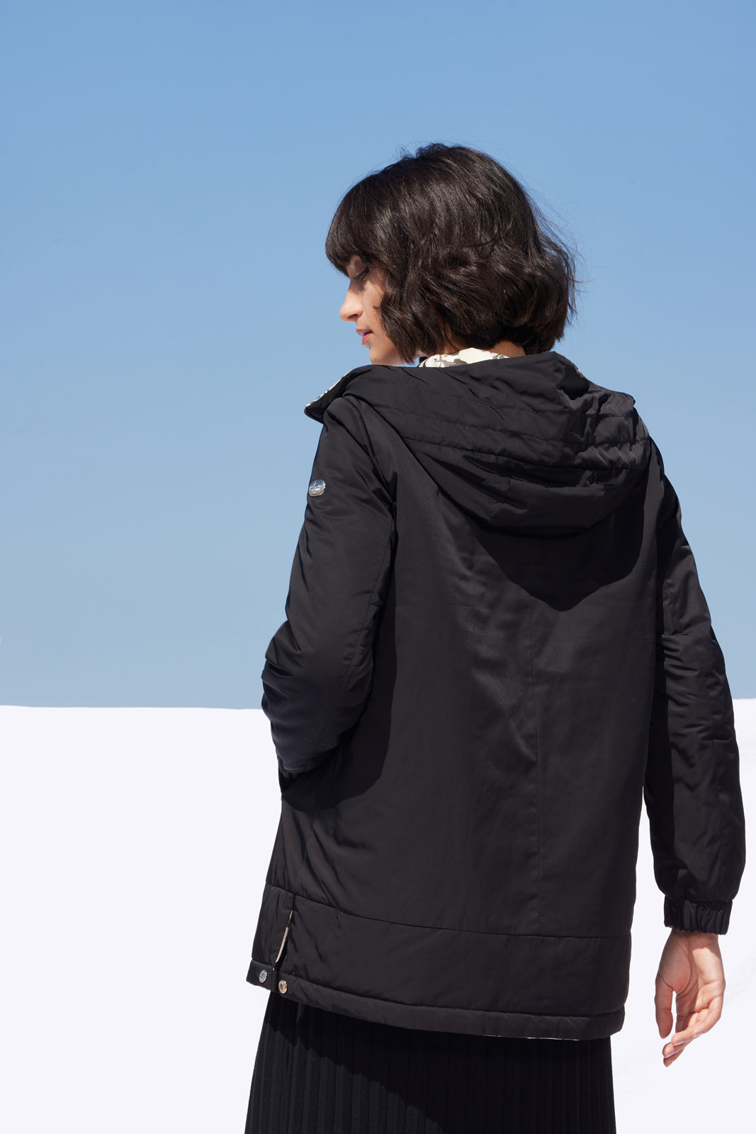 Geacă damă ODILA  – Black / Print