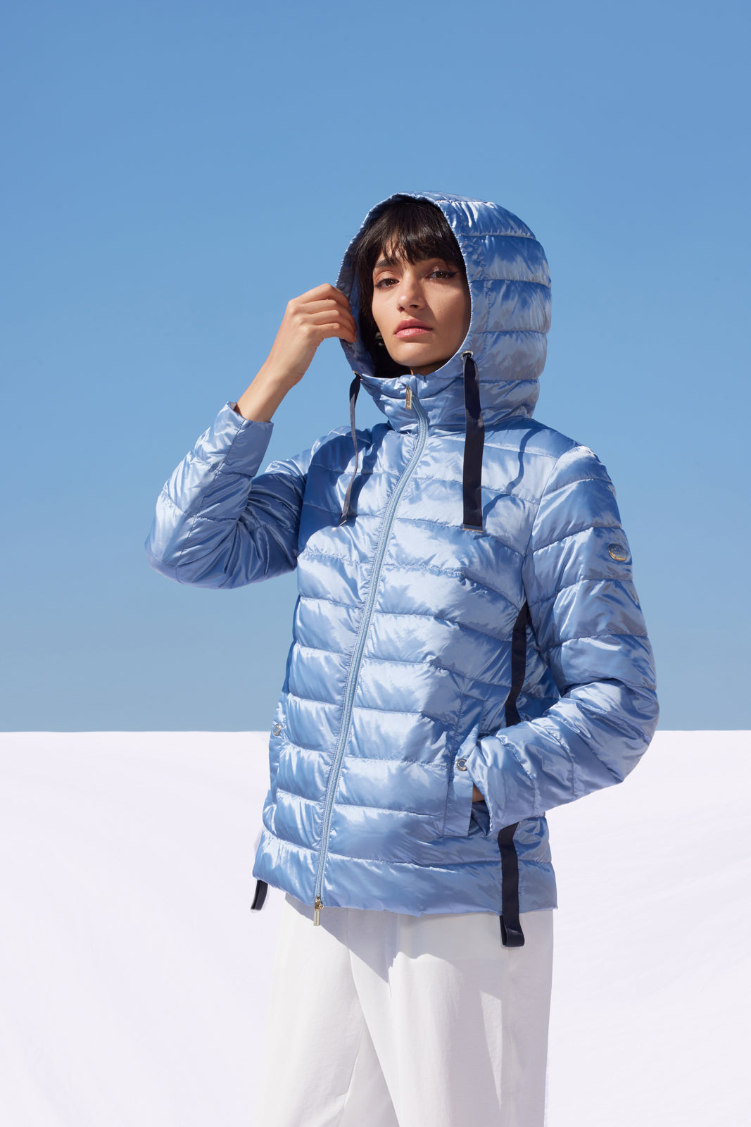 Geacă damă NOVA – dusty blue (light blue)