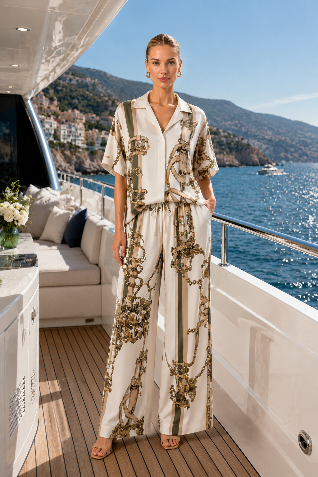 Set damă VENEZIA baroque ivory
