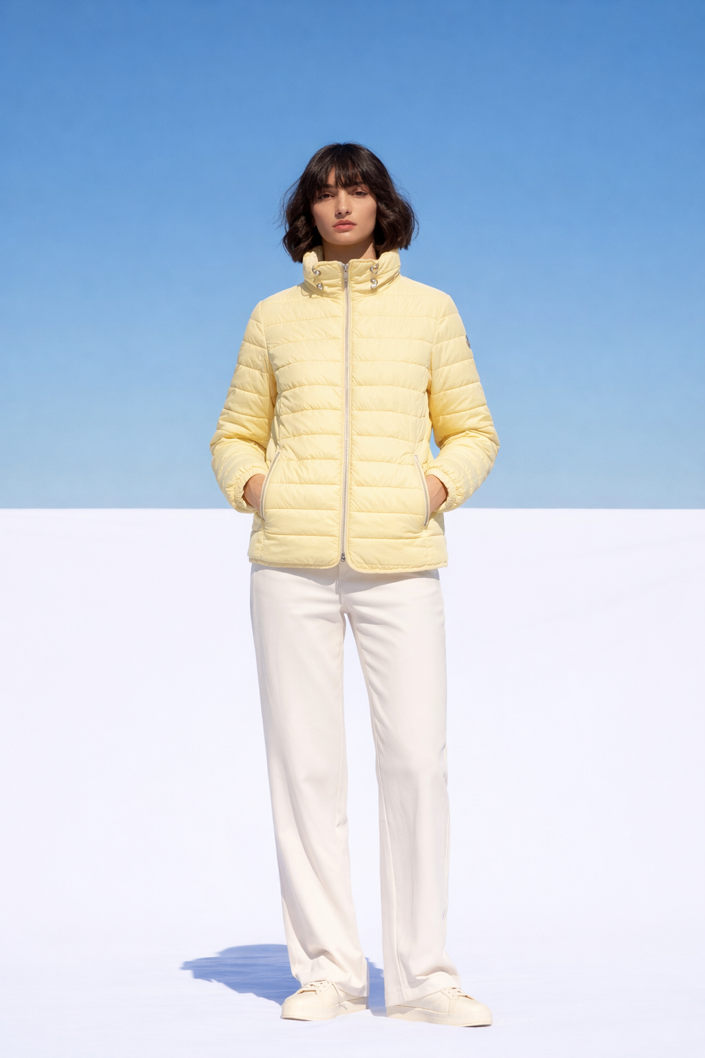 Geacă damă NORDA, wax yellow