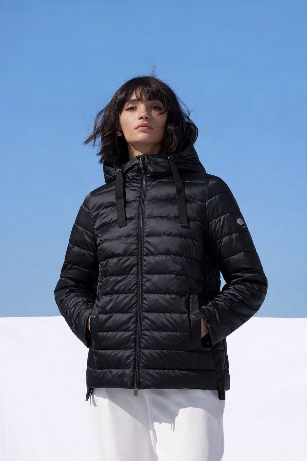 Geacă damă matlasată NOVA – Negru